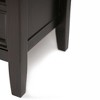 Solid Wood Freestanding Transitional Console Table with 2 Double Deep Drawers, Large Open Shelf and Multipurpose Design - 2 of 4
