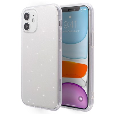 Insten Glitter Case for iPhone, Soft TPU Sparkle Cute Protective Cover for Women Girls