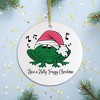 Singing Frog Christmas Ornament| OrnamentallyYou - 4 of 4
