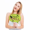 Big Dot of Happiness Funny Happy Halloween - Witch Party Photo Booth Props Kit - 10 Piece - 2 of 4