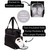 Lizzy Breast Pump Tote – Lightweight, Easy-Clean Bag with Insulated Pocket, Laptop Sleeve & Side Compartment – Fits Pumps & More - 2 of 4