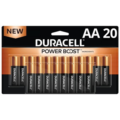 Duracell Coppertop AA Batteries - 20 Pack Alkaline Battery