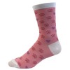 Crazy Dog T-Shirts Women's Love Paw Socks Funny Cute Pet Puppy Dog Animal Lover Novelty Footwear - 3 of 4