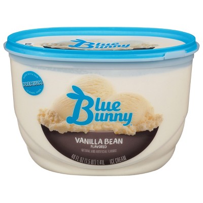 Blue Bunny Vanilla Bean Ice Cream - 48 Fl Oz : Target