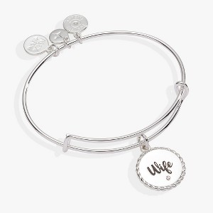 Alex and Ani Wife Charm Bangle Bracelet - 1 of 4