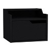NicBex 1 Drawer Floating Nightstand with Handle Free Design,Wall Mounted Bedside Table with Top Shelf Surfaces,Modern Side Table for Bedroom - 4 of 4