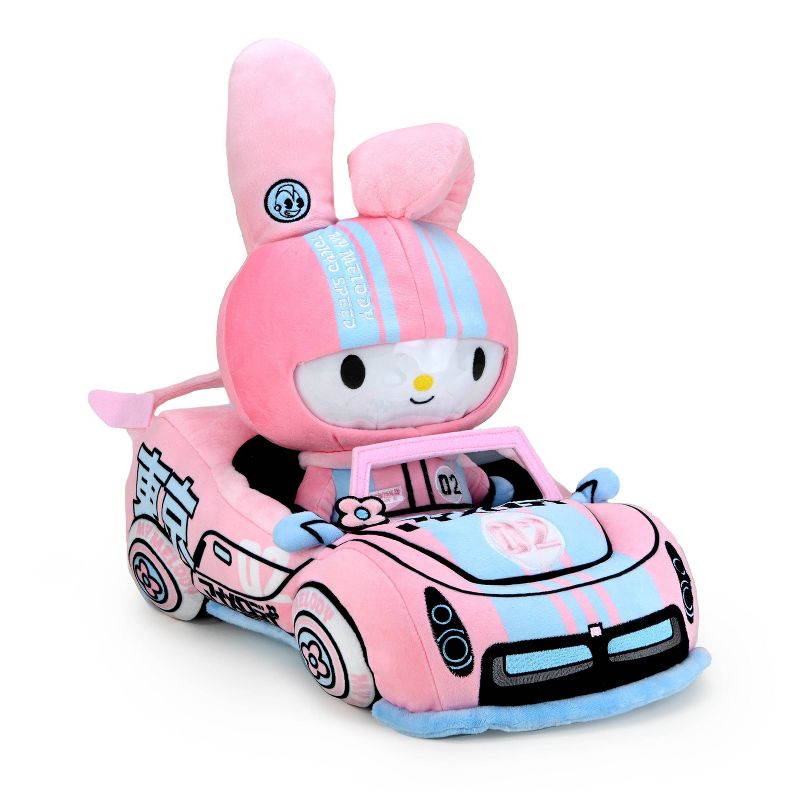 NECA Hello Kitty Tokyo Speed Racer My Melody 13&#34; Medium Plush, 1 of 9