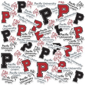 Pacific University Spirit Logo 50Ct Sticker Packs Miscellaneous 50 Ct. Sticker Pack - 1 of 4