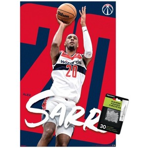Trends International NBA Washington Wizards - Alexandre Sarr 25 Unframed Wall Poster Prints - 1 of 4