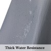 210GSM Thick Waffle Weave Fabric Shower Curtain for Bathroom - 4 of 4