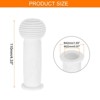 Unique Bargains Rubber Non-Slip Mushroom 7/8 Inch Bike Handlebar Grips 2 Pairs 4.33" - 2 of 4