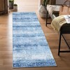 Vintage Floral Rug Distressed Washable Area Rugs for Living Room Bedroom - 3 of 4