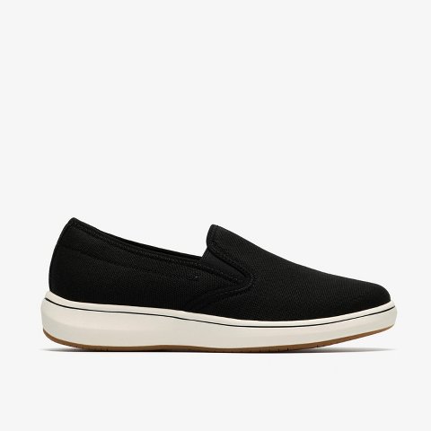 Обувь Clarks Cloudsteppers Womens Breeze Sky Zoe Black Canvas Shoes 11 Medium