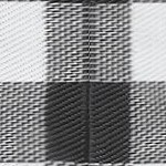 black and white