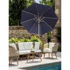 10FT Patio Umbrella, Outdoor Table Umbrella with Push Button Tilt and Crank - 3 of 4