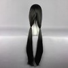 Unique Bargains Women's Wigs 39" Black with Wig Cap Straight Hair - 4 of 4