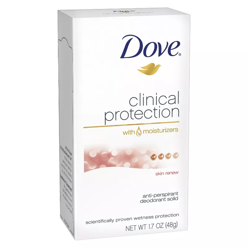 Dove Clinical Protection Skin Renew Antiperspirant & Deodorant Stick - 1.7oz