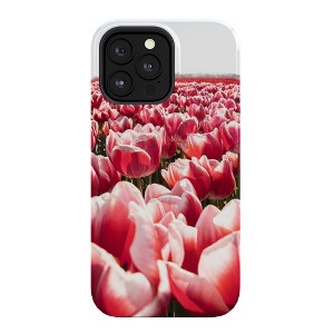 Henrike Schenk - Travel Photography Tulip Field In Holland Floral Tough Tough iPhone 15 Case - Society6 - 1 of 1