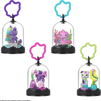 Monster High Pet Keychains, Animal Figures with Accessories and Buildable Terrarium