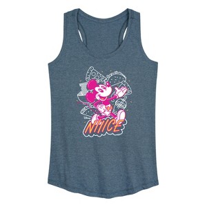 Women's - Disney - Nice Mickey Graphic Racerback Tank - 1 of 4