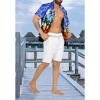 LA LEELA Mens Hawaiian Shirts Short Sleeve Button Down Shirt Men's Tropical Shirts Casual Vacation Summer Party Caribbean Shirts Funny - 3 of 4