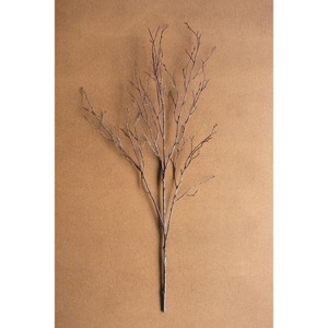 Artificial Birch Branch Stem – 38" Tall Faux Decorative Spray, Set of 6 by Kalalou - 1 of 3