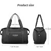 Hachikiko Expandable Travel Duffle Bag,Lightweight Weekender/Overnight/Hospital Bag, Carry-On Tote for Women & Men - 2 of 4