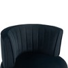 CAVINAS 360° Swivel Barrel Chair,Velvet Accent Armchair with Wrapped Back for Living Room,Bedroom,Waiting Room - 4 of 4