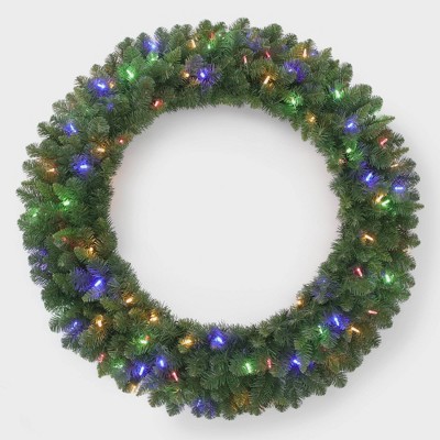 Philips 48in Bicolor LED Pre-lit Artificial Christmas Wreath