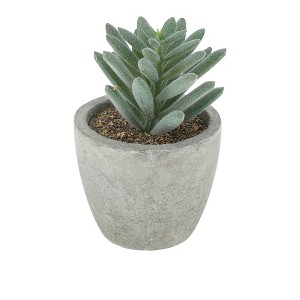 Unique Bargains Artificial Plants Flocked Pinecone in Mini Pulp Plastic 2.56"x2.56"x3.35" 1 Pcs - 1 of 4