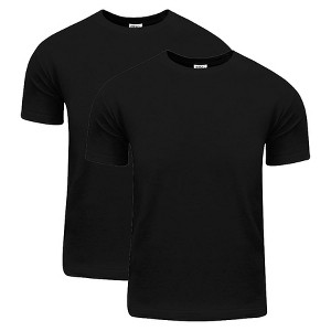 2 Pack Shaka Wear Men's Active Comfort Cotton Short Sleeve Crew Neck T-Shirt - 1 of 4