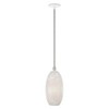 Livex Lighting Dublin 1 - Light Pendant in  White/Brushed Nickel - 2 of 4