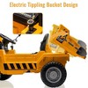 12V Ride on Car with Electric Dump Bed, Remote Control and Extra Shovel - 2 of 4