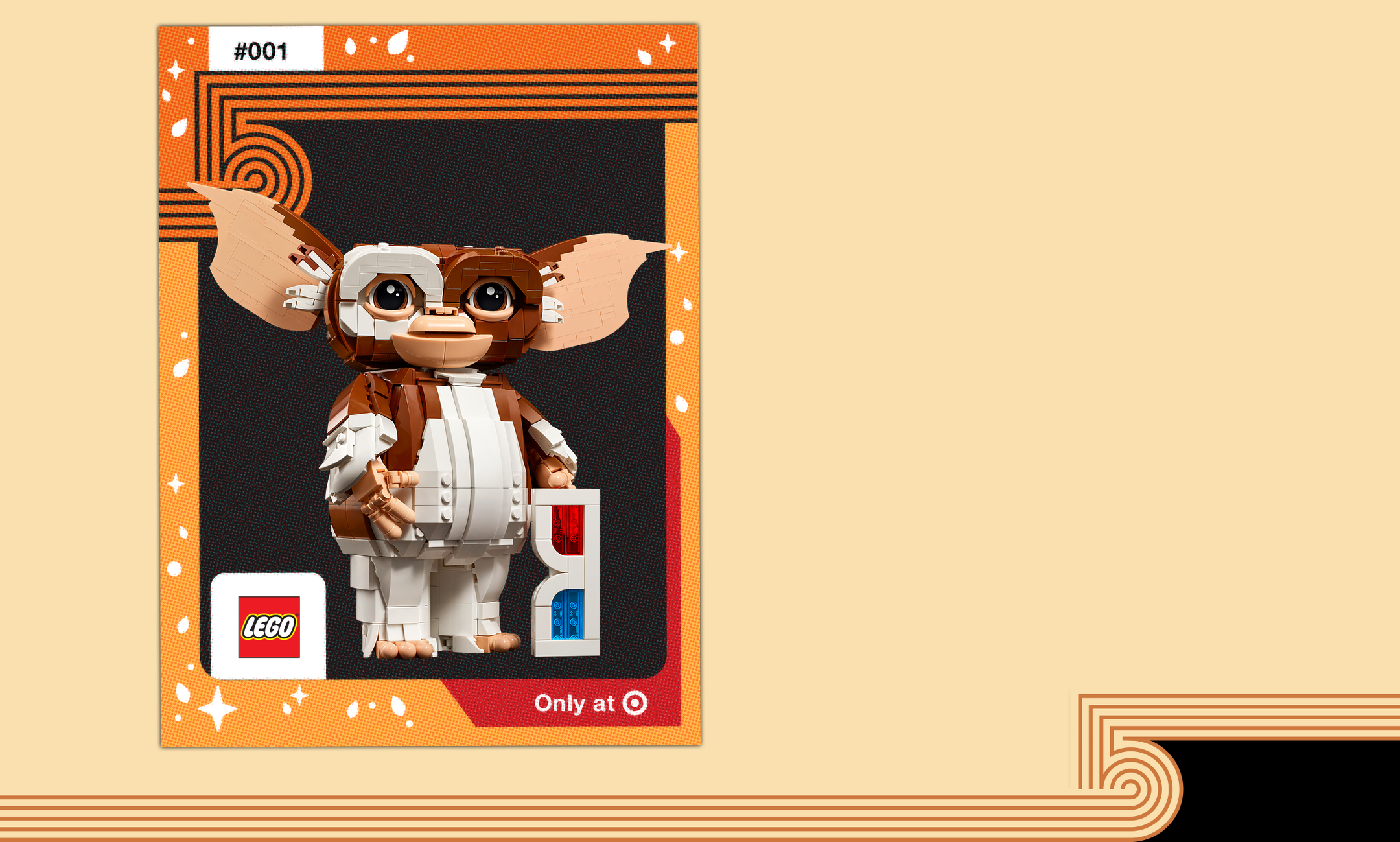 #001, 5, Lego, Only at Target