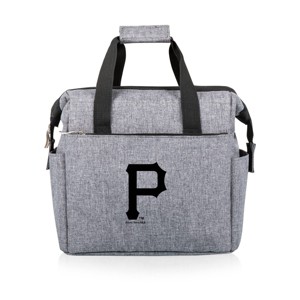 MLB Pittsburgh Pirates On The Go Soft Lunch Bag Cooler - Heathered Gray - 1 of 4