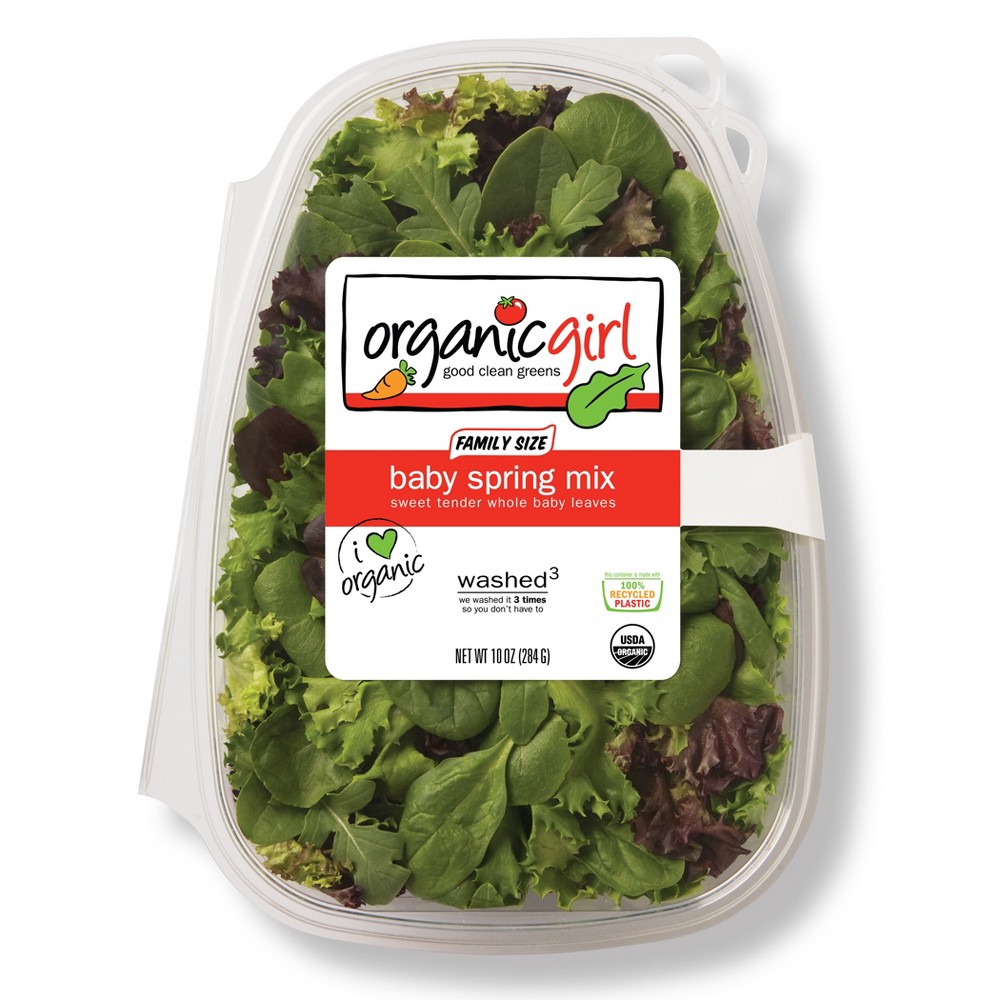 organicgirl Essential Salads Baby Spring Mix - 10oz