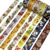 Wrapables Nature Metallic Foil Washi Tape Set for Scrapbooking, Stationery, Diary, Card Making, (8 Rolls), Floral Bloom - 3 of 4