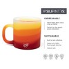 Silipint: 2 Pack 16oz Silicone Coffee Mug, Marigold - 2 of 4
