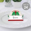 Big Dot of Happiness Ugly Sweater - Holiday and Christmas Party Tent Buffet Card - Table Setting Name Place Cards - Set of 24 - 2 of 4