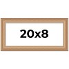 PosterPalooza | Panoramic Weathered Yellow Picture Frame - UV Acrylic, Foam Board Backing, Hanging Hardware - 2 of 4