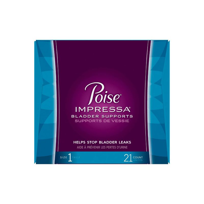 Poise Impressa Incontinence Bladder Control Support for Women - 21ct, 3 of 11