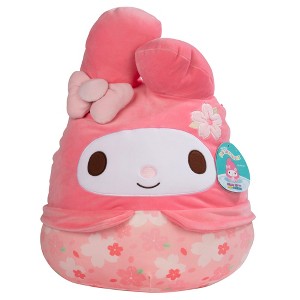 Squishmallows Original Sanrio 14-Inch My Melody Floral Print Plush-Ultrasoft Official Jazwares Plush -Great Valentines Day Gift for Kids, Girls & Boys - 1 of 4