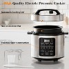 IULULU Electric Pressure Cooker, 12-in-1 Multicooker, Stainless Steel - 2 of 4