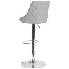 Emma and Oliver Contemporary Adjustable Height Barstool - 3 of 4