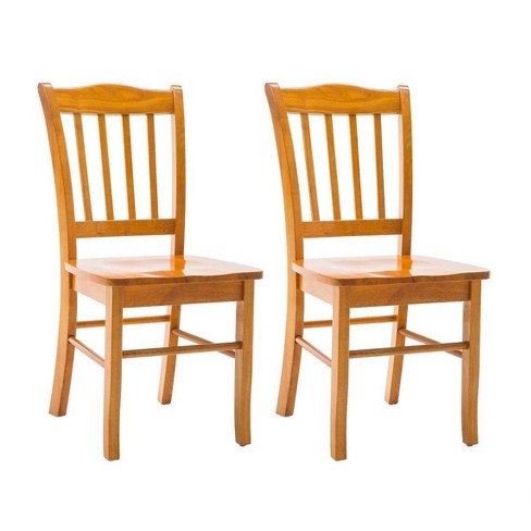 4 oak best sale dining chairs