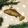 Old World Christmas 2.5 Inch Brown Trout Ornament Exotic German Fish Tree Ornaments - 3 of 3