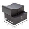 Race Ramps 10" Adjustable Wheel Cribs Car Maintenance Display, RR-WC-0-2, Black - 2 of 4