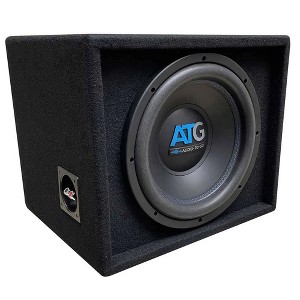 ATG Audio Single 12" Loaded Slot Ported Subwoofer Enclosure - ATG112LBX - 1 of 2