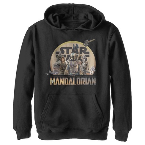 Mandalorian hoodie target sale