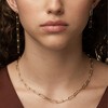 Bearfruit Jewelry Sterling Silver 18k Gold Plated Amelia Mismatching Chain Earrings - 3 of 4